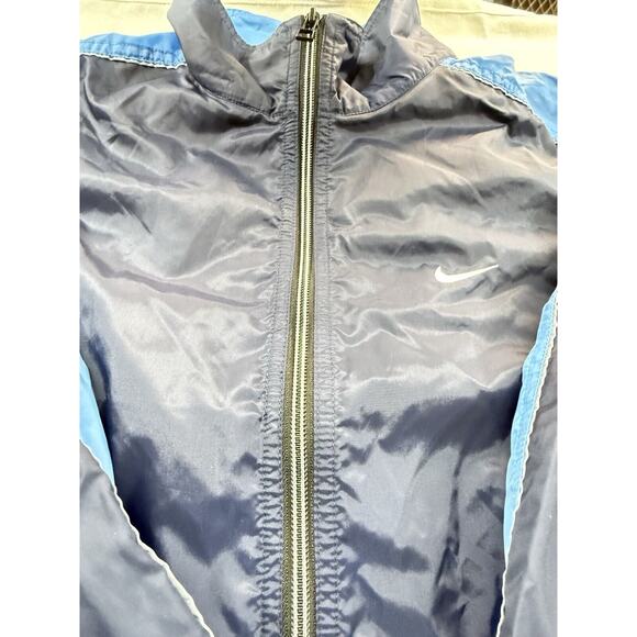 Nike Mens Full Zip Track Jacket Athletic Embroidered Gray Size Small - Picture 1 of 5